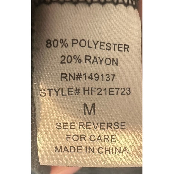 Impressions black lightweight‎ open knit short sleeve oversized top blouse sz M - Picture 3 of 5